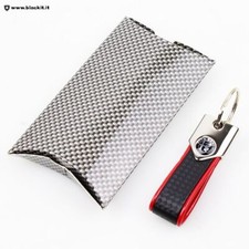 PORTACHIAVI ALFA ROMEO CARBON LOOK ROSSO