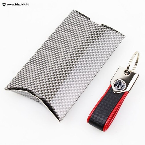 Portachiavi alfa romeo carbon - alfa,