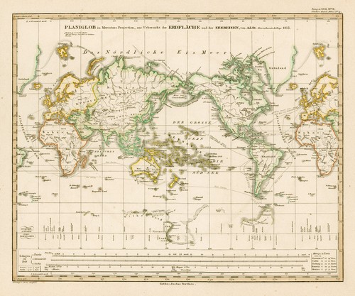 Cartina del mondo - mondo, originale