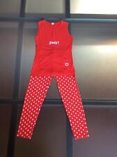PIGIAMA BAMBINA 10 ANNI MARCA HORU Colore Rosso