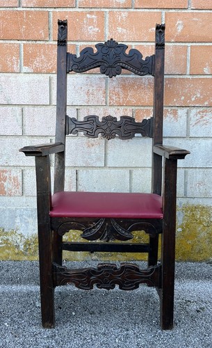 Trono antico 1500 - trono,