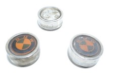 Coppette logo coppe piccole copri cerchi in lega per auto d'epoca BMW originali