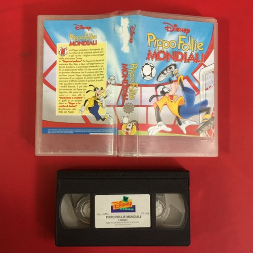 Vhs walt disney pippo - -, follie