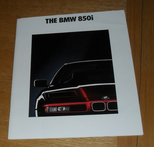 Bmw 850i brochure grande - bmw,
