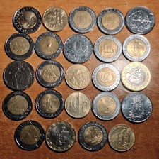 LOTTO 24 MONETE SAN MARINO_100_200_500_1000 LIRE, OTTIME CONDIZIONI_no antiche 