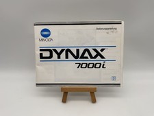 Minolta Dynax 7000i manuale