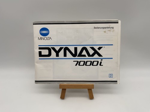 Minolta dynax 7000i - dynax, manuale