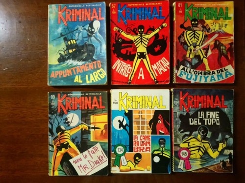 Lotto fumetti kriminal - lotto,