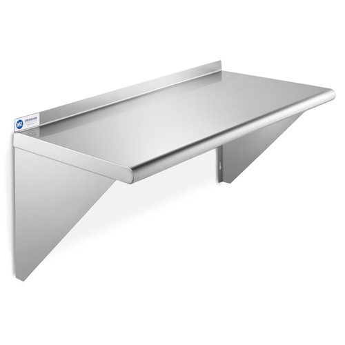 Nsf scaffale parete - parete, acciaio
