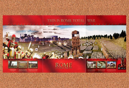 Rome total war poster - war, pc