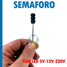 SEMAFORO DOPPIO TRE SEGNALI