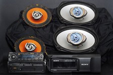 Sony XR-C6210R+CDX-605 + PIONEER TS-A6958 + TS-G1746  GOLF VW BUONE CONDIZIONI