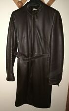 PINKO cappotto donna in Pelle marrone tg. S