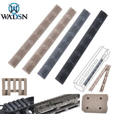 Tactical Nylon M-LOK Keymod Rail Pannello Striscia Copertura Slot Kit 20mm Protezione Guida