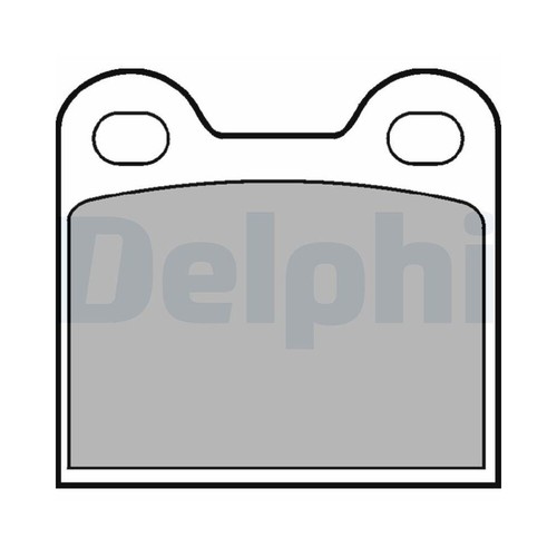Kit pastiglie freno - , delphi