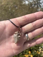 Collana punta di freccia agata