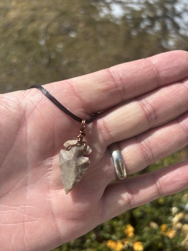 Collana punta freccia - di, agata