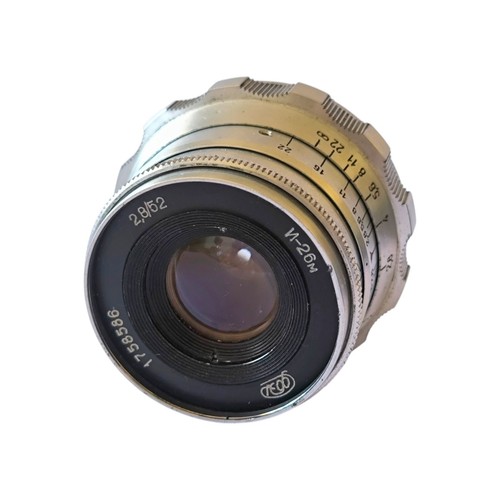 Industar 26m 52mm soviet - industar-26m,,
