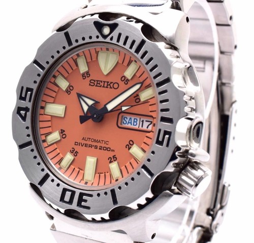 Mint seiko orange - seiko, monster