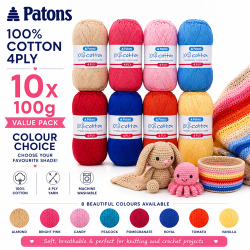 Patons filato 100 cotone - 100%,