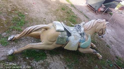 Cavallo per giostre vintage - per, in