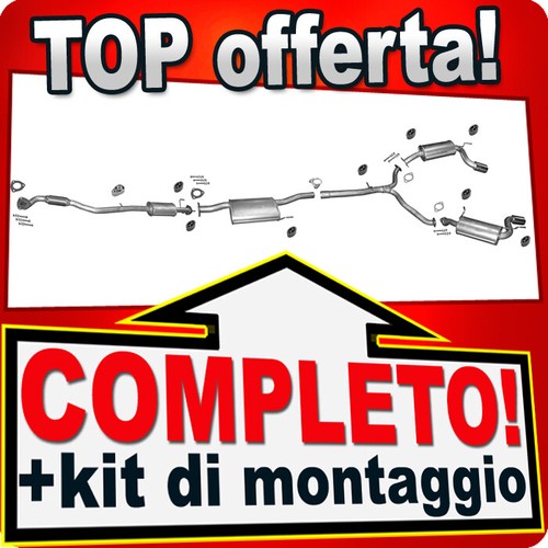 Scarico completo per chevrolet - completo,