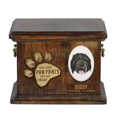 Terrier Nero Russo urna di