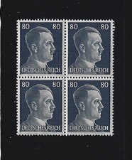 MNH stamp block / Adolf Hitler