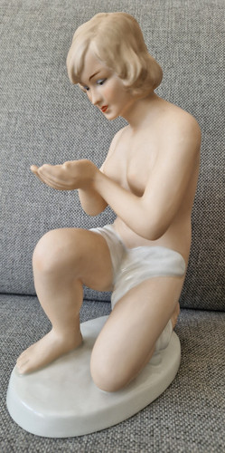 Statuina porcellana vintage