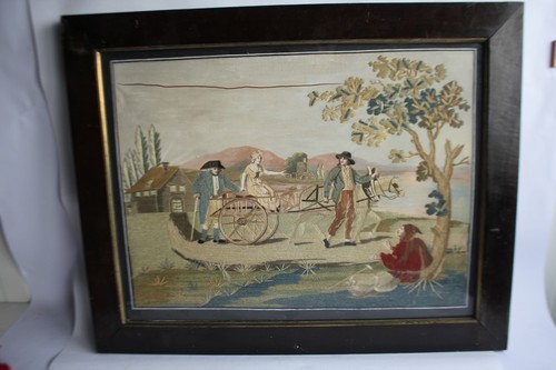 Quadro seta ricamato - , napoleone