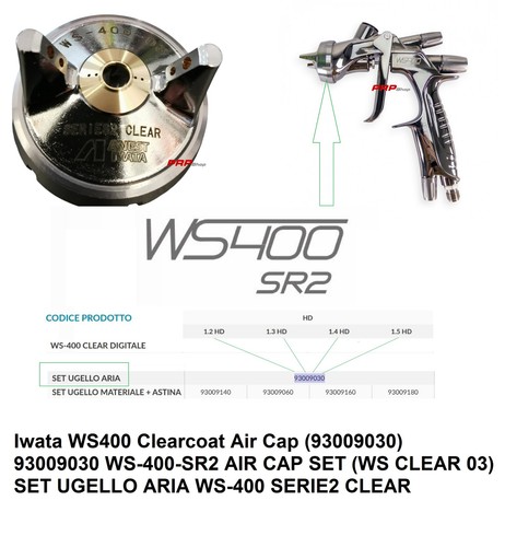 Set ugello aria - set, ws-400