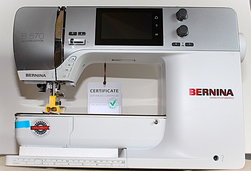 Bernina 570 quilters edition - bernina,
