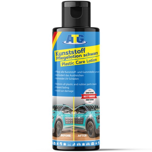 Cura plastica nera 250ml - nera,