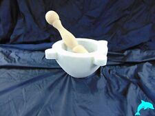 MORTAIO IN MARMO BIANCO CARRARA DIAMETRO CM. 14 SCONTO 10%