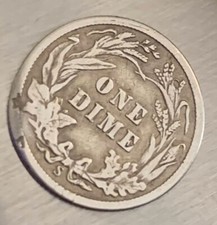 Moneta 1Oc 1914-D Barbiere