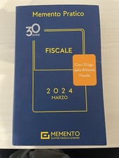 Libri Universitari Usati - Memento Pratico - Fiscale 2024.