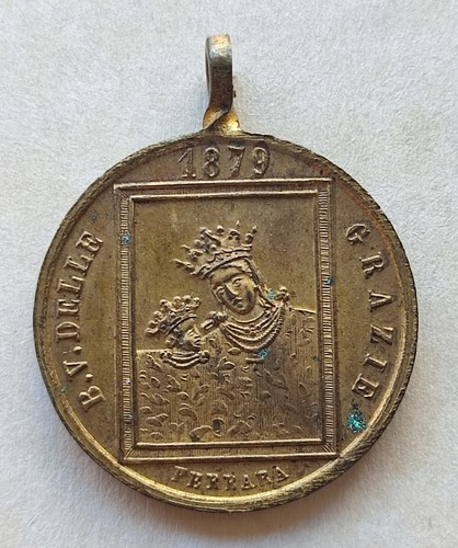 Medaglia beata vergine - beata,