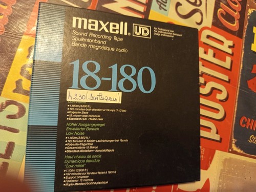 Maxell 180 bobina nastro - bobina,
