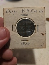 WW2 1940 Italy 10 Centesimi