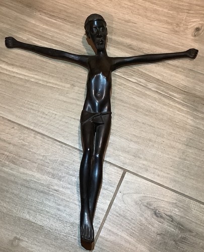 Cristo africano legno ebano - legno,