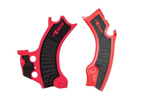 Rtech protezione telaio - rtech, rosso