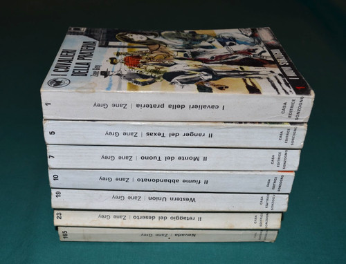 Lotto zane grey - 7, 1^