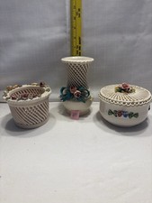 Capodimonte Porcelain 3 piece