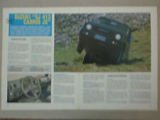 # ARTICOLO SUZUKI SJ 413 - TOYOTA LAND CRUISER TD BJ 73 - BJ 71 -- 1987