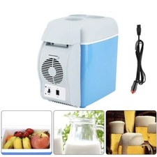 MINI FRIGO PORTATILE DA VIAGGIO PER AUTO CAMPER 7,5 L CALDO E FREDDO CAVO DA 12V
