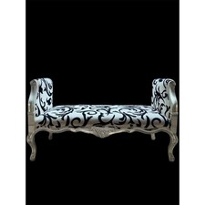 Panca Barocca Argento con