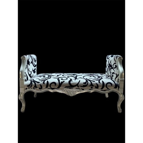 Panca barocca argento con - barocca,