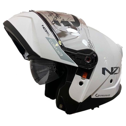 Casco moto modular nzi - modular,