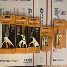 Lotto 5 forbici e taglienti