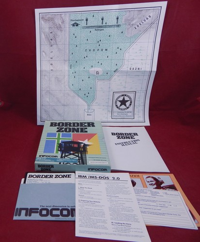 Dos border zone infocom - dos:,